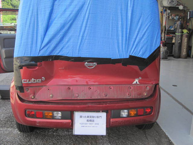 千葉市のお客様より事故現状車として買取り致しました。