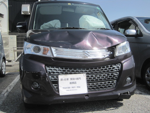 事故現状車 パレット