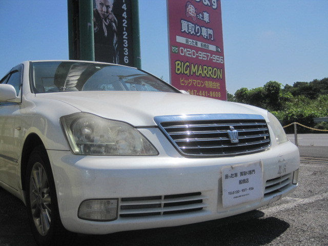 鎌ヶ谷市のお客様より過走行車として買取り致しました。