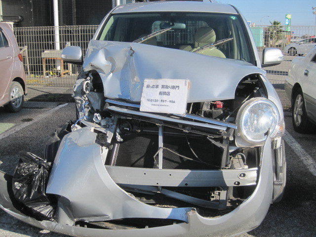 事故現状車 シエンタ