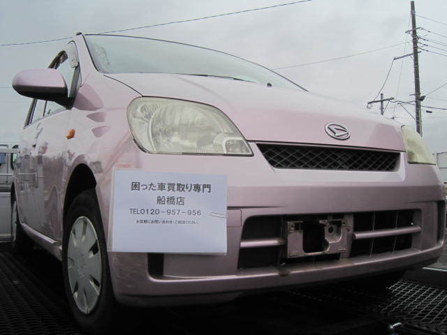 鎌ヶ谷市のお客様より不動車として買取り致しました。