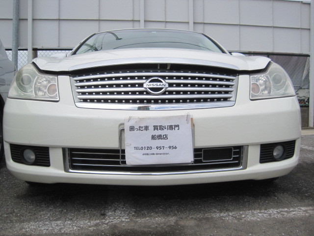 旭市のお客様よりリピーター様のご紹介にて不動車として買取り致しました。