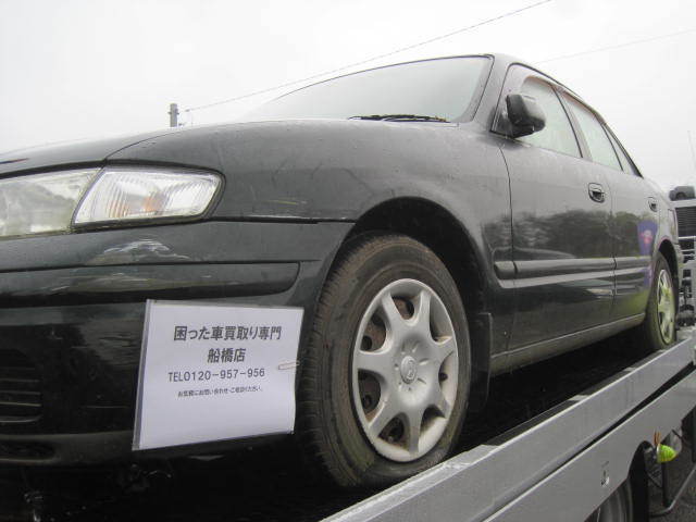 東金市のお客様よりリピーター様のご紹介にて不動車として買取り致しました。