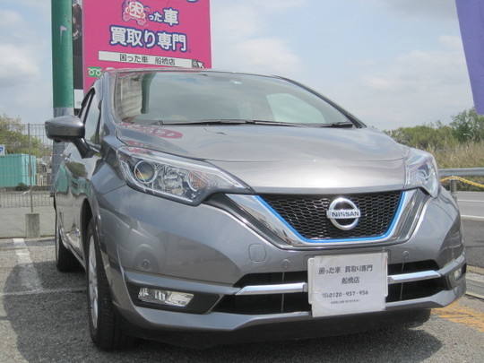 ２０２０年０９月１９日 買取り情報 ノート 廃車 事故車買取は千葉 船橋 鎌ヶ谷の困った車買取り専門船橋店